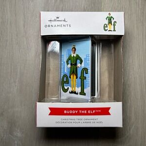 2021 Hallmark Buddy The Elf VHS Movie Ornament New